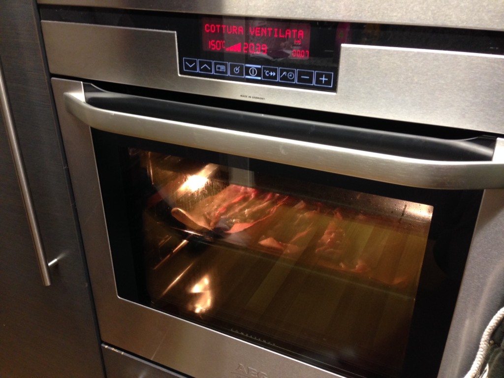 Speck croccante nel forno!