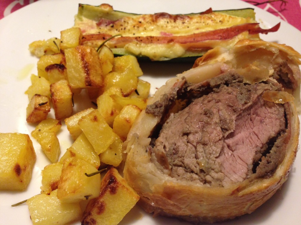 Wellington,patate e zucchine!